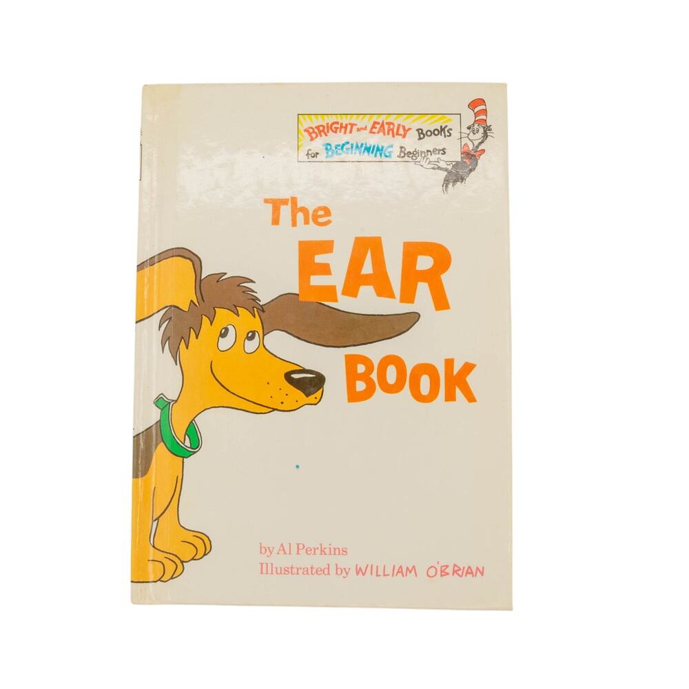 The Ear Book Al Perkins 1968 Hardcover Bright Early Books Dr. Seuss Vintage